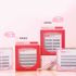 U'NUCO nuntocc No Glue Slim-fit Wimpern 48 Stück Einzel selbstapplicierende Ultra Thin Fiber K-Beauty Wimpern _ Hergestellt in Korea